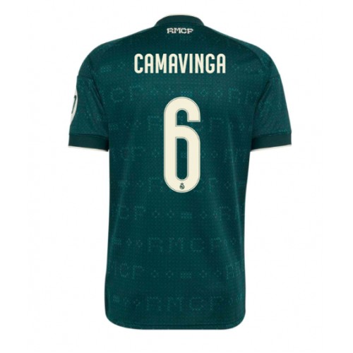 Real Madrid Eduardo Camavinga #6 Vieraspaita 2026-27 Lyhythihainen
